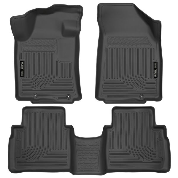 Husky 2016-2020 Nissan Maxima Weatherbeater Front & 2nd Seat Floor Liners Black