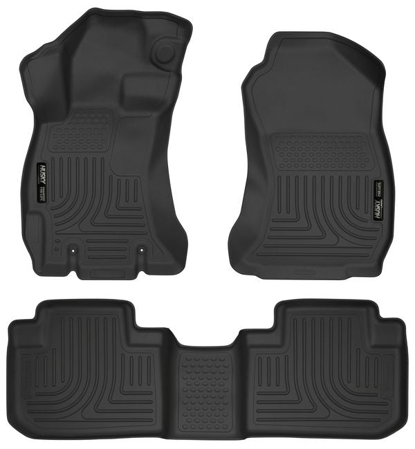 Husky Liners Front & 2nd Seat Floor Liners  14-18 SUBARU FORESTER