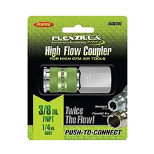 Flexzilla Pro High Flow Coupler 3/8" FNPT 1/4" Body