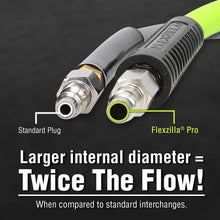 Flexzilla Pro High Flow Plug 3/8" FNPT 1/4" Body 2-Pack