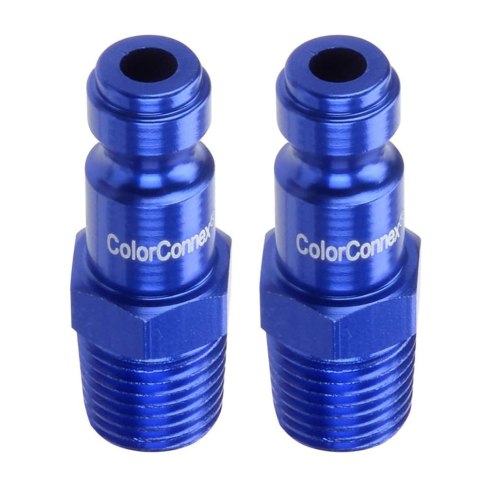ColorConnex Male Plug Kit 2-Pack (Blue)