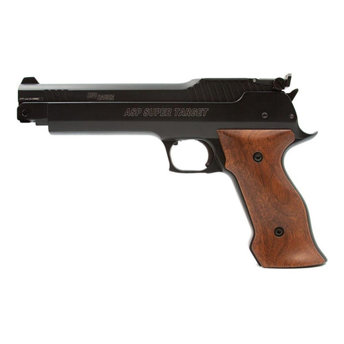 Sig Sauer AIRGUN SUPER TARGET ASP PISTOL .177 CALIBER WOOD FRAME PRECISION HANDGUN