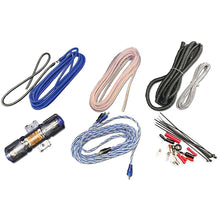 Blaupunkt 4-Gauge Complete Amplifier Wire Kit - Blue