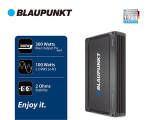 Blaupunkt 300 Watt 2-Channel Amplifier