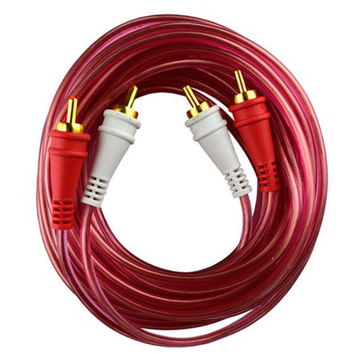 RCA CABLE 3' AUDIOPIPE OFC CLEAR INSTALLER SERIES