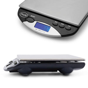 American Weigh Scales AMW Series Precision Digital Kitchen Scale Stainless Steel 1000G x 0.1G