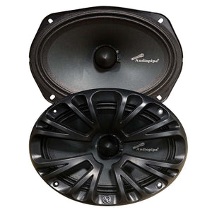 Audiopipe 6X9" low mid frequency loudspeakers (Sold in pairs) 125W RMS 8Ohms