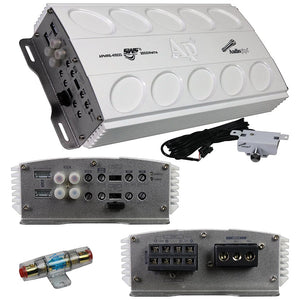 Audiopipe Mini Design 4 Channel MOSFET Marine Amplifier 2500 Watts Max boat stereo amp