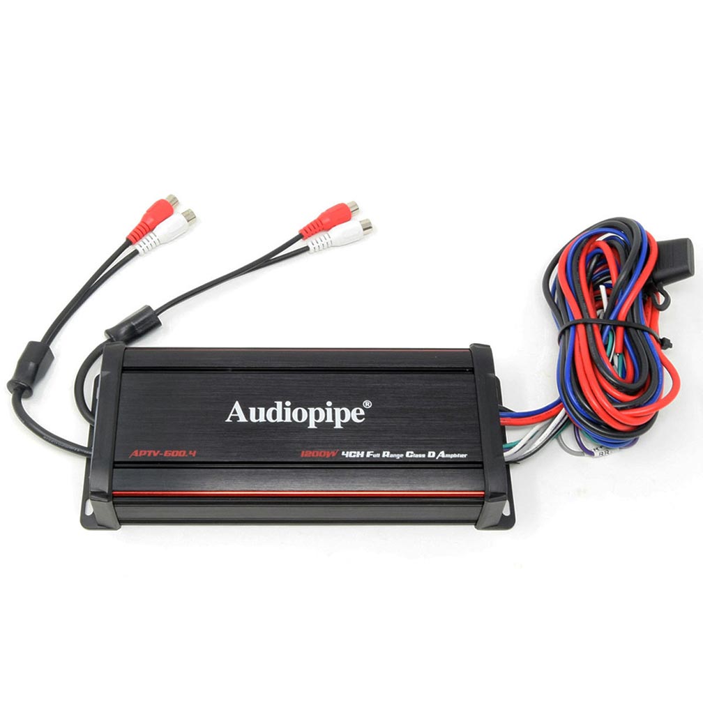 Audiopipe Marine 4 Channel Amplifier 1200W Max
