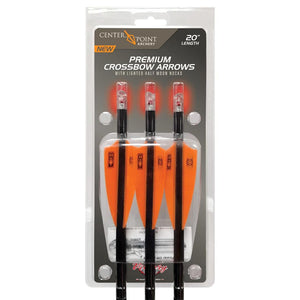 Centerpoint Premium Crossbow Arrow with Red-Lighted Nocks