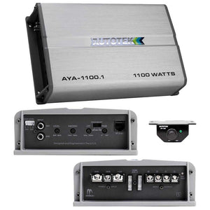 Autotek Alloy Amplifier Mono 1100 Watts Max 2 ohm