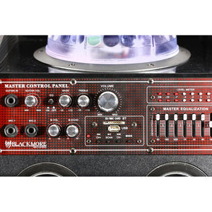 Blackmore  DJ Powered Amplified Speaker System/Bluetooth/MP3/LED Lights