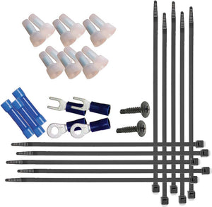 RADIO INSTALLATION KIT A.PIPE INCLUDES CONNECTORS+WIRE TIES
