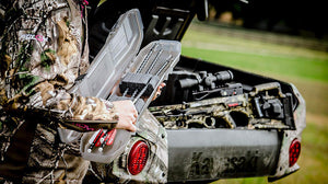 MTM Traveler Bolt Case 6 Crossbow Bolt up to 24.25In Clear Smoke