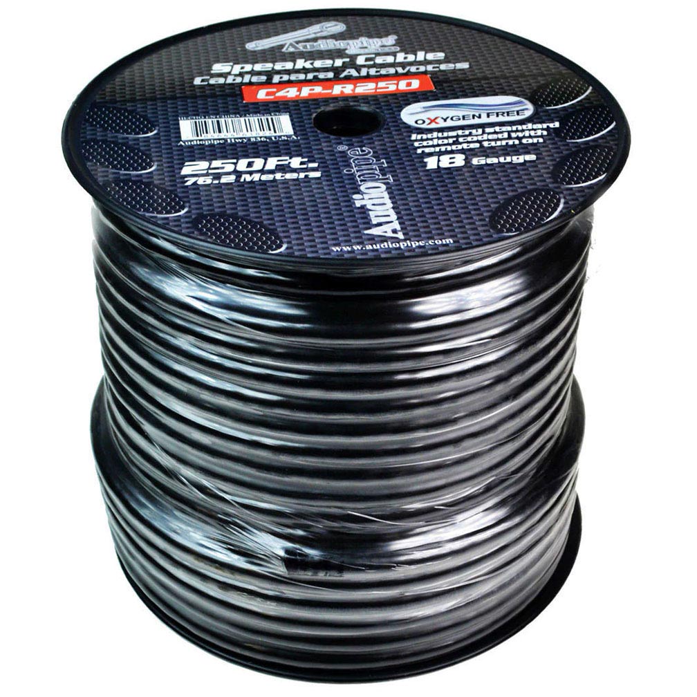 Audiopipe 9 Conductor 18 Gauge 250 Feet Speed Cable