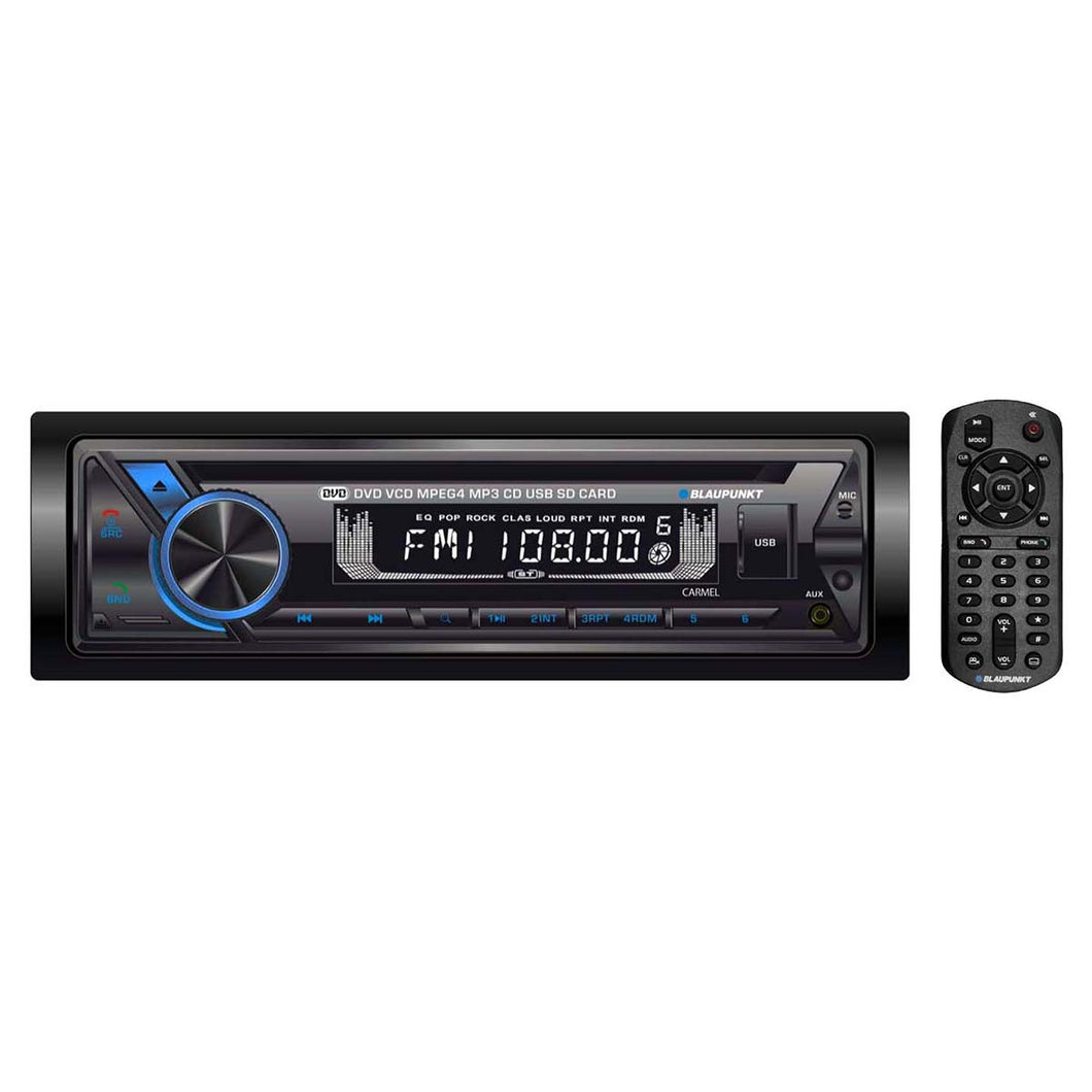 Blaupunkt Single DIN Detachable Face DVD/CD Receiver with Bluetooth