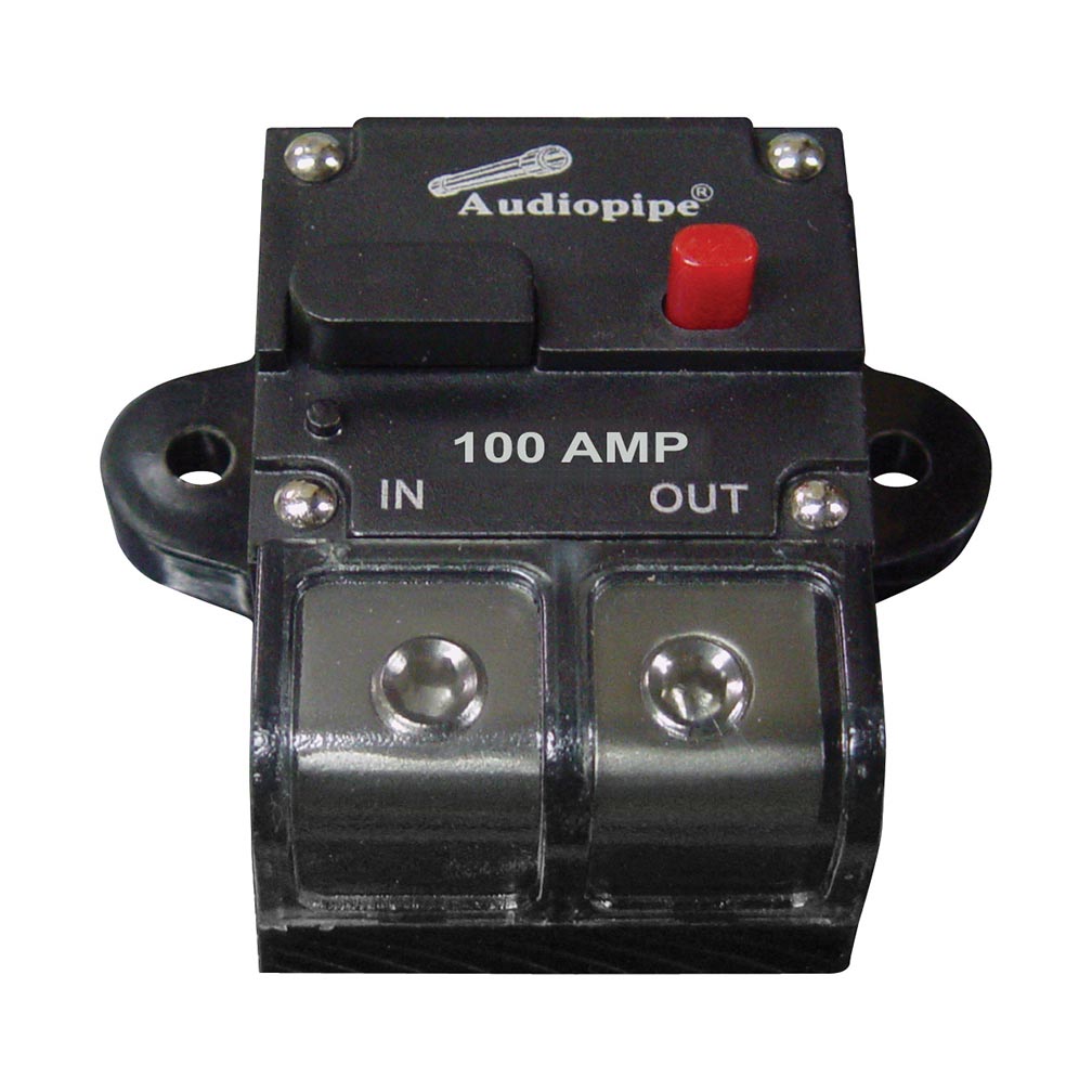 Audiopipe 100Amp Manually Resettable Circuit Breaker