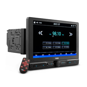 DS18 10.5" Swivel Modular Touchscreen Mechless D.Din Headunit with Bluetooth Mirror Link and USB