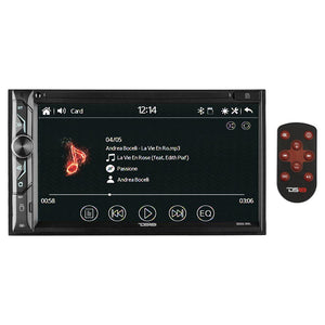 DS18 6.9" Touchscreen Double Din Mechless AM/FM/BT/Mirror Link