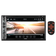 DS18 6.9" Touchscreen Double Din AM/FM/BT/DVD/Mirror Link
