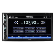 DS18 6.9" Touchscreen Double Din AM/FM/BT/DVD/Mirror Link