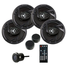 Power Acoustik Combo - Ddin DVD Player with Camera (4) 6.5" Speakers (2) Tweeters