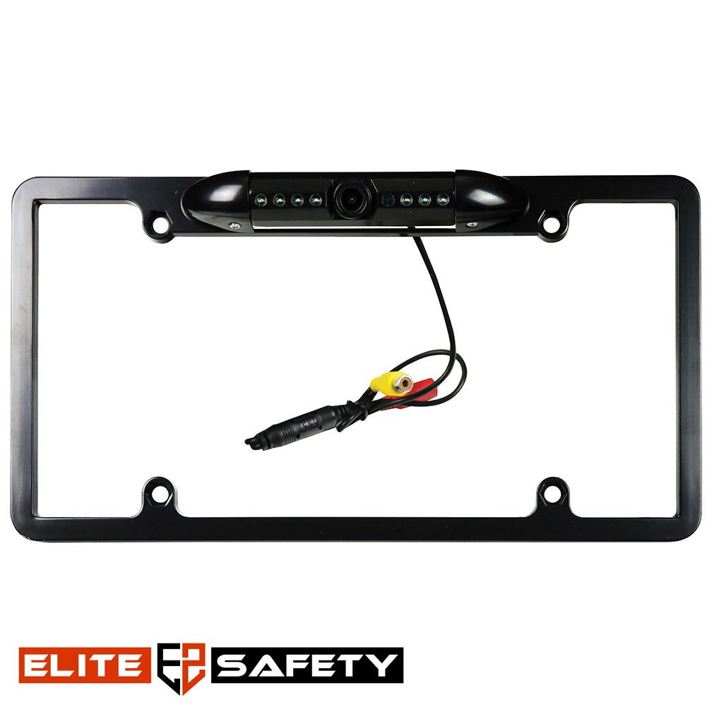 Elite Safety Pro Series Dynamic Full Frame License plate Camera Black