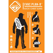 Hazard 4 Plan-B evac series front/back modular sling pack - Black