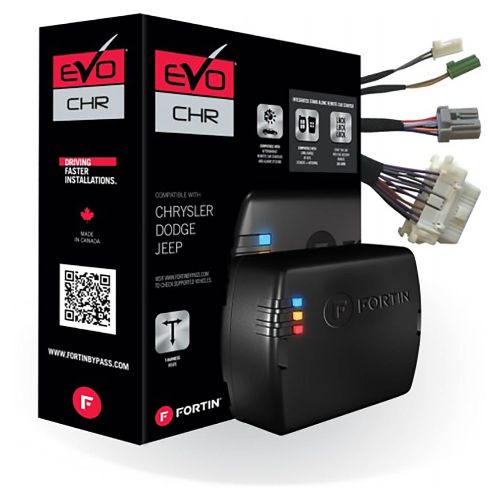 Fortin Combo module & T-Harness for 2013+ Chysler Dodge and Jeep Tip-Start & Push-To-Start vehicles