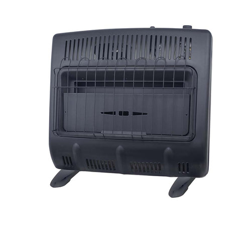 Mr. Heater Vent-Free 30000 BTU Natural Gas Garage Heater - Black