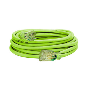 Flexzilla Pro Extension Cord 14/3 AWG SJTW 25ft Outdoor Lighted Plug