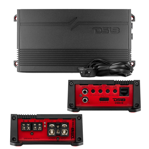 DS18 GENX 1 Channel Amplifier 1800 Watts Class D