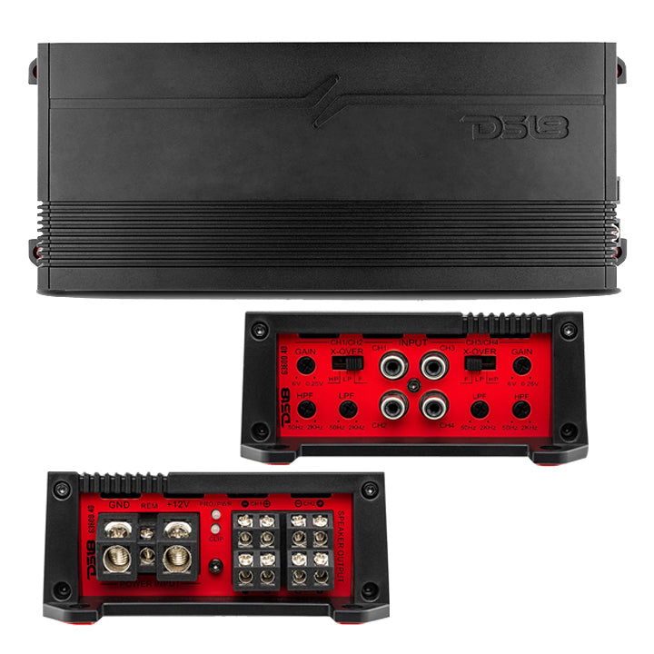 DS18 GENX 4 Channel Amplifier 3600 Watts FullRange Class D