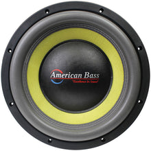 American Bass Godfather 15" 400 oz Magnet 4" Voice Coil Dual 1 ohm