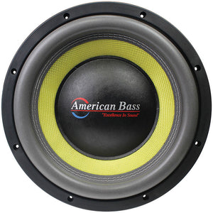 American Bass Godfather 15" 400 oz Magnet 4" Voice Coil Dual 1 ohm