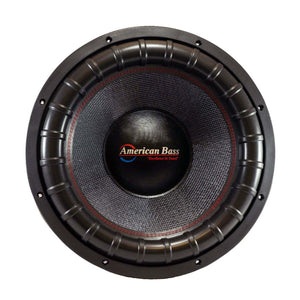 American Bass Godfather 15"400 oz Magnet 4" Voice Coil Dual 2 ohm