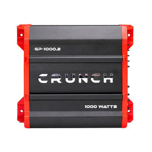 Crunch Ground Pounder 2 X 250 @ 4 Ohms 2 X 500 @ 2 Ohms 1 X 1000 Watts @ 4 Ohms Bridged