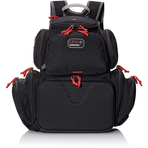 Handgunner Backpack with Cradle for 4 handguns - Black