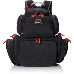 Handgunner Backpack with Cradle for 4 handguns - Black