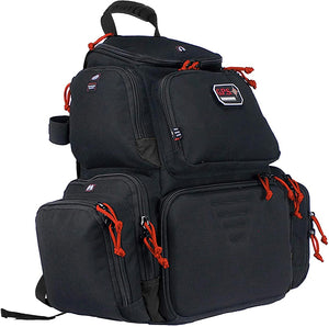 Handgunner Backpack with Cradle for 4 handguns - Black