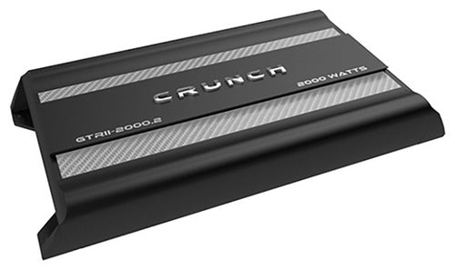 Crunch GRRII Amplifier 2 X 500 @ 4 Ohms 2 X 1000 @ 2 Ohms 1 X 2000 Watts @ 4 Ohms Bridged