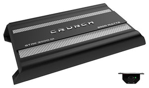 Crunch GRRII Amplifier 1 x 750 @ 4 Ohms 1 x 1500 @ 2 Ohms 1 x 3000 Watts @ 1 Ohm D Class