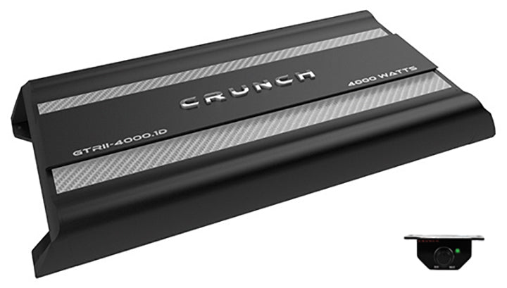 Crunch GRRII Amplifier 1 x 1000 @ 4 Ohms 1 x 2000 @ 2 Ohms 1 x 4000 Watts @ 1 Ohm D Class