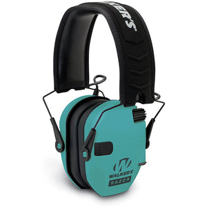 Walker's RAZOR SLIM ELECTRONIC MUFF - LIGHT TEAL
