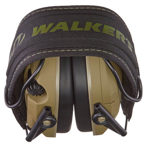 Walker's RAZOR SLIM ELECTRONIC MUFF - OD GRN PATRIOT
