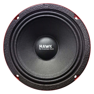 American Bass Hawk 6.5″ Midrange Speaker 500W Max 4 Ohm