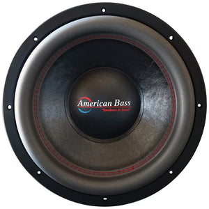 American Bass 12" Woofer 2200W RMS / 4000 watts max 1 Ohm DVC