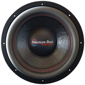 American Bass 12" Woofer 2200W RMS / 4000 watts max 2 Ohm DVC