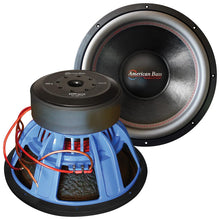 American Bass 15" Woofer 2200w RMS / 4000 watts max 1 Ohm DVC