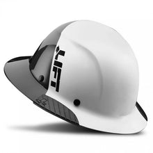 Lift Safety DAX Carbon Fiber Full Brim 50-50 White/Black